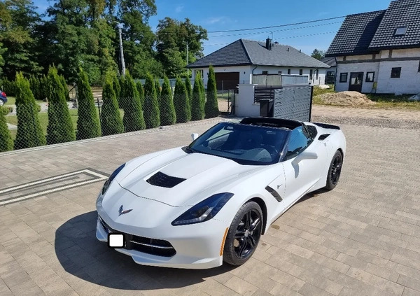 Chevrolet Corvette cena 219000 przebieg: 19640, rok produkcji 2017 z Przasnysz małe 191